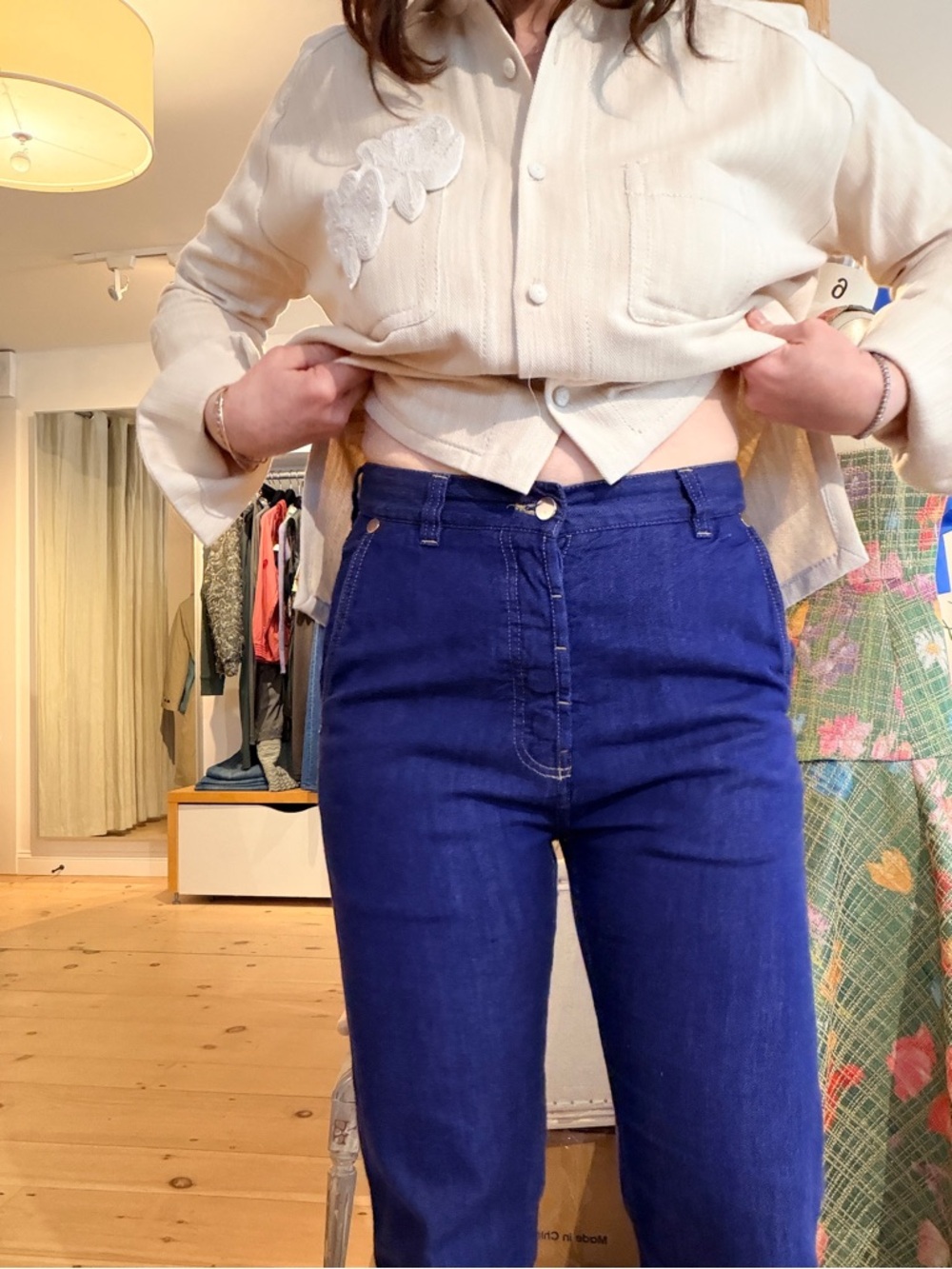 Sofie D’Hoore Blue Denim Sz 34